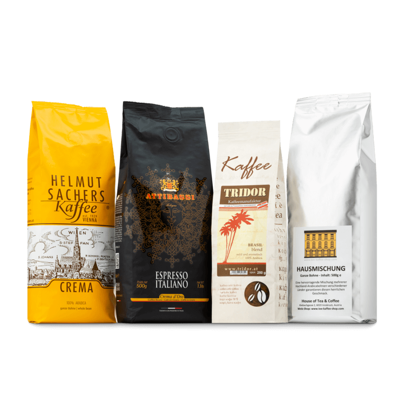 Kaffee Probierpaket für Vollautomaten (ganze Bohne)